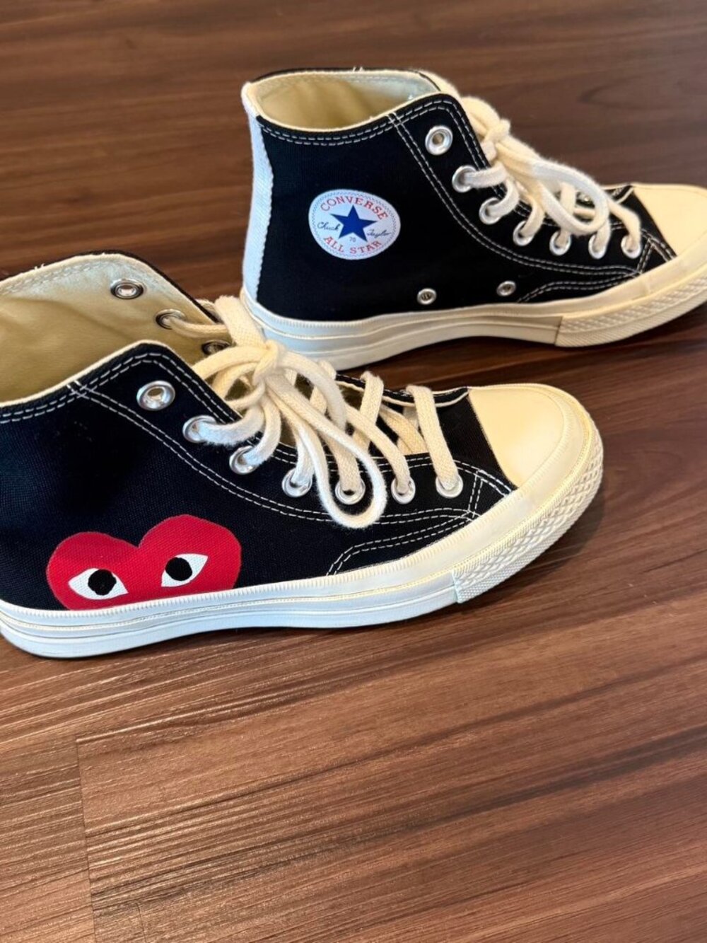 Comme des Garçons PLAY x Converse Chuck Taylor Hidden Heart High Top